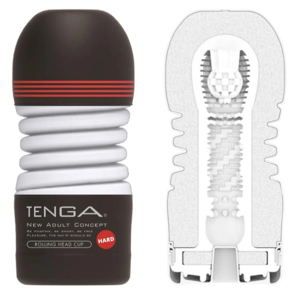 Мастурбатор "Tenga Rolling Head Cup Strong" с подвижным корпусом 