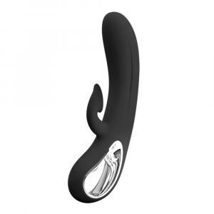 Вибратор с вакуумным клиторальным стимулятором &quot;Pretty Love Romance&quot; черный